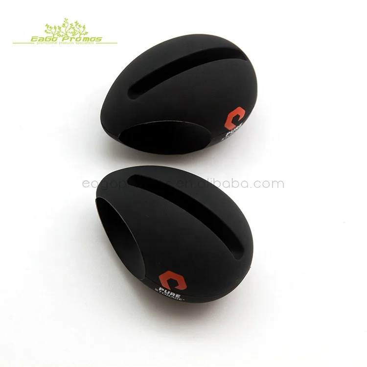 2023 2019 Eco-friendly promotional mini egg shaped silicone mobile phone loud speaker