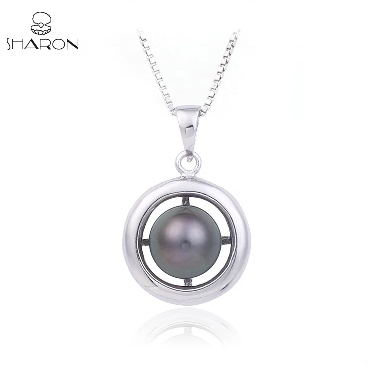 
China Jewelry Wholesale Silver Birthday Gift Pearl Natural Oyster Pearl Necklace For Women 