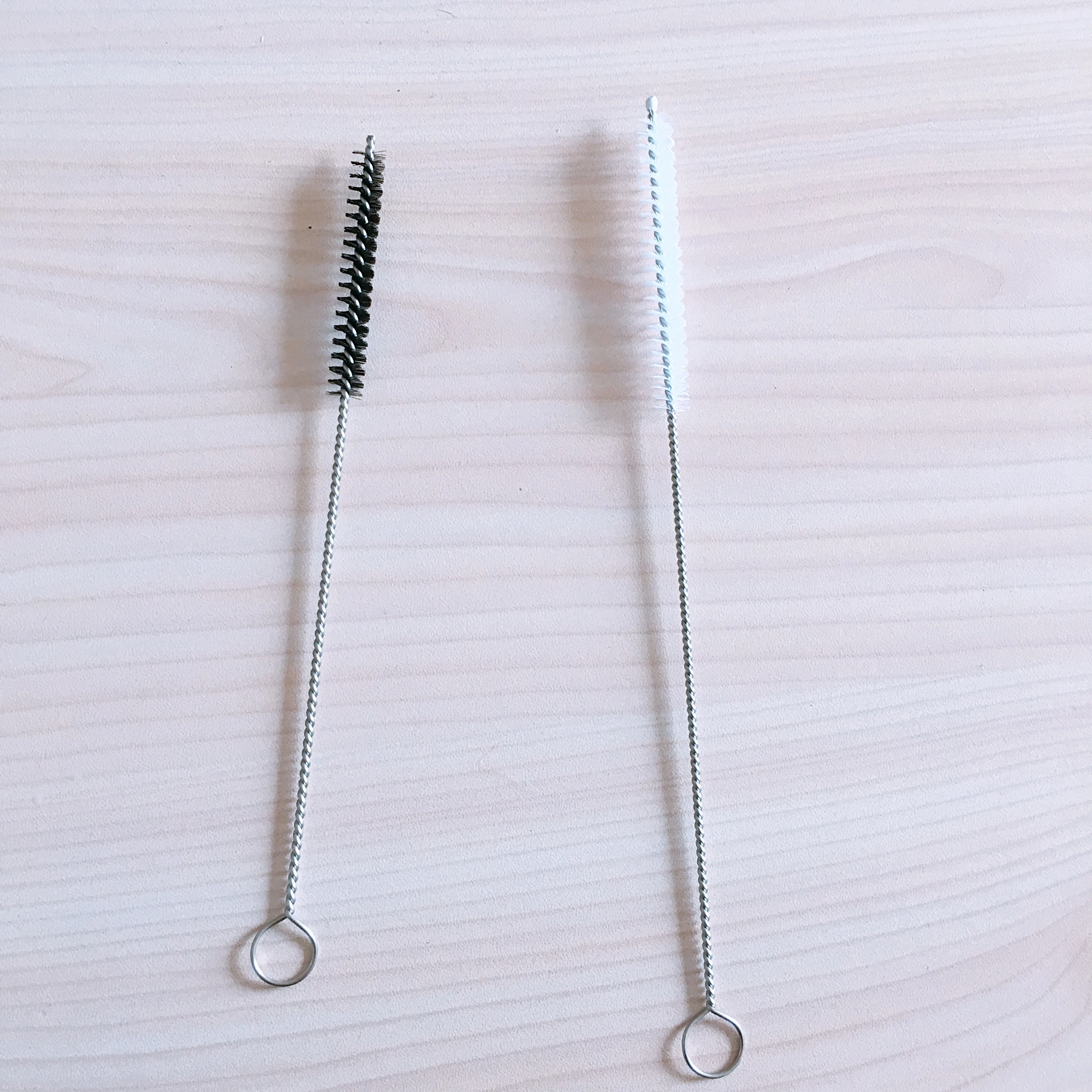 Factory Customized Cheap Price Twisted Wire Long Spiral Small Nylon Micro Dip Copper Gas Test Tube Brush