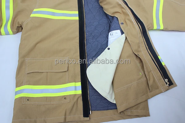 Nomex fire fighting fireman fire entry firefighter fireproof suit