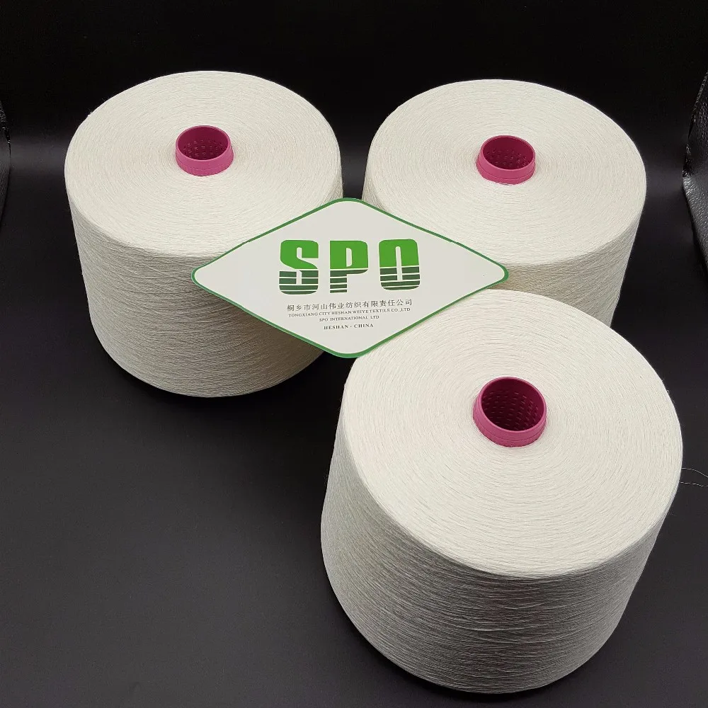 36nm/1 полу беленой льняной пряжи 100% льняное волокно с мелкой дробленой льняной прядильной машинаы