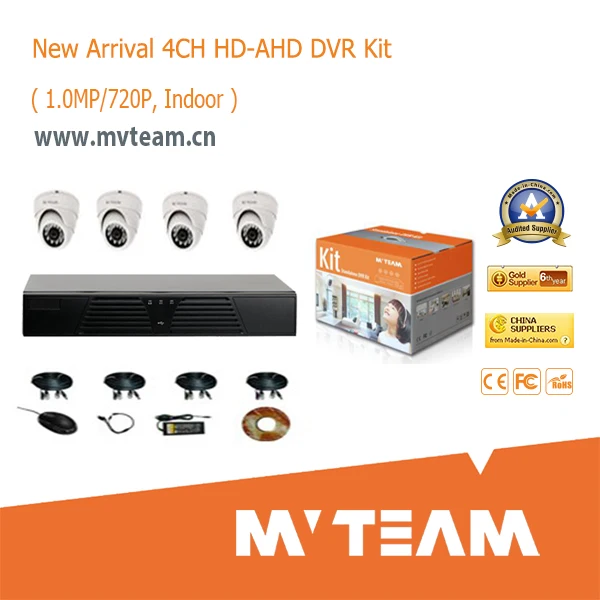 новые продукты 2014 системы видеонаблюдения ппс dvr комплект 720p 4ch оптовая