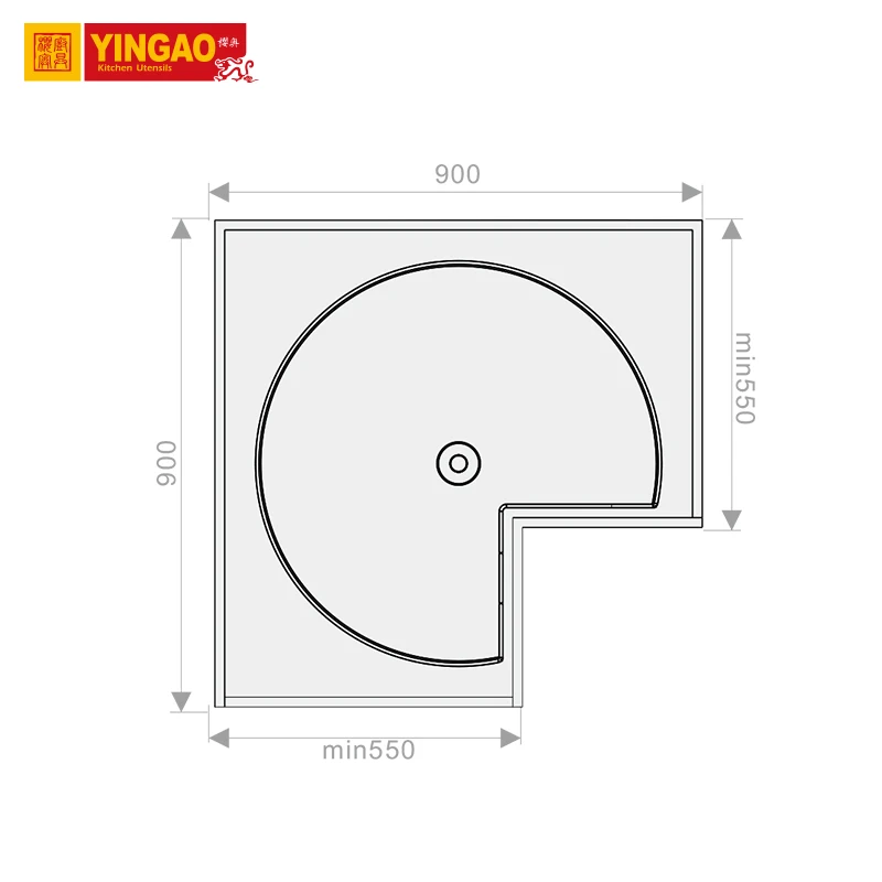 kitchen cabinet accessories magic corner kitchen storage baskets