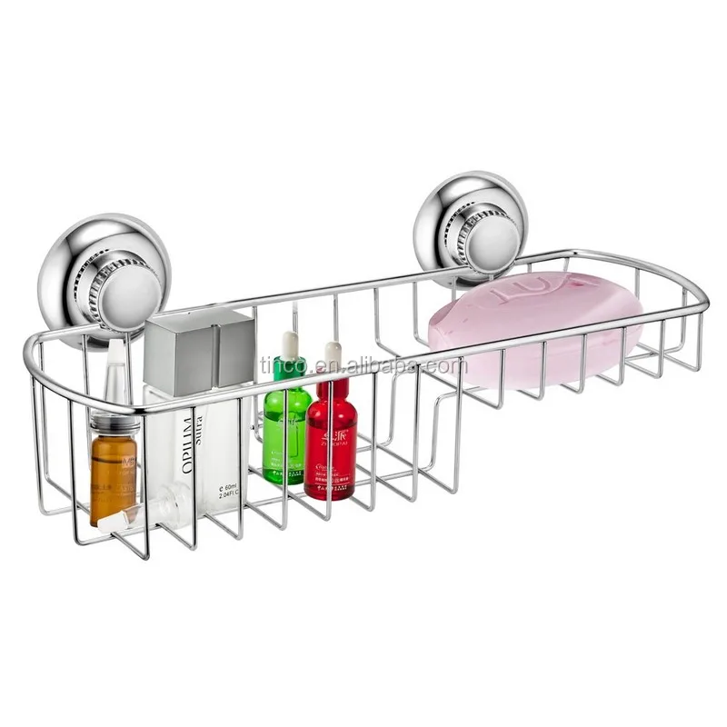 
No-rust Suction Shower Basket 