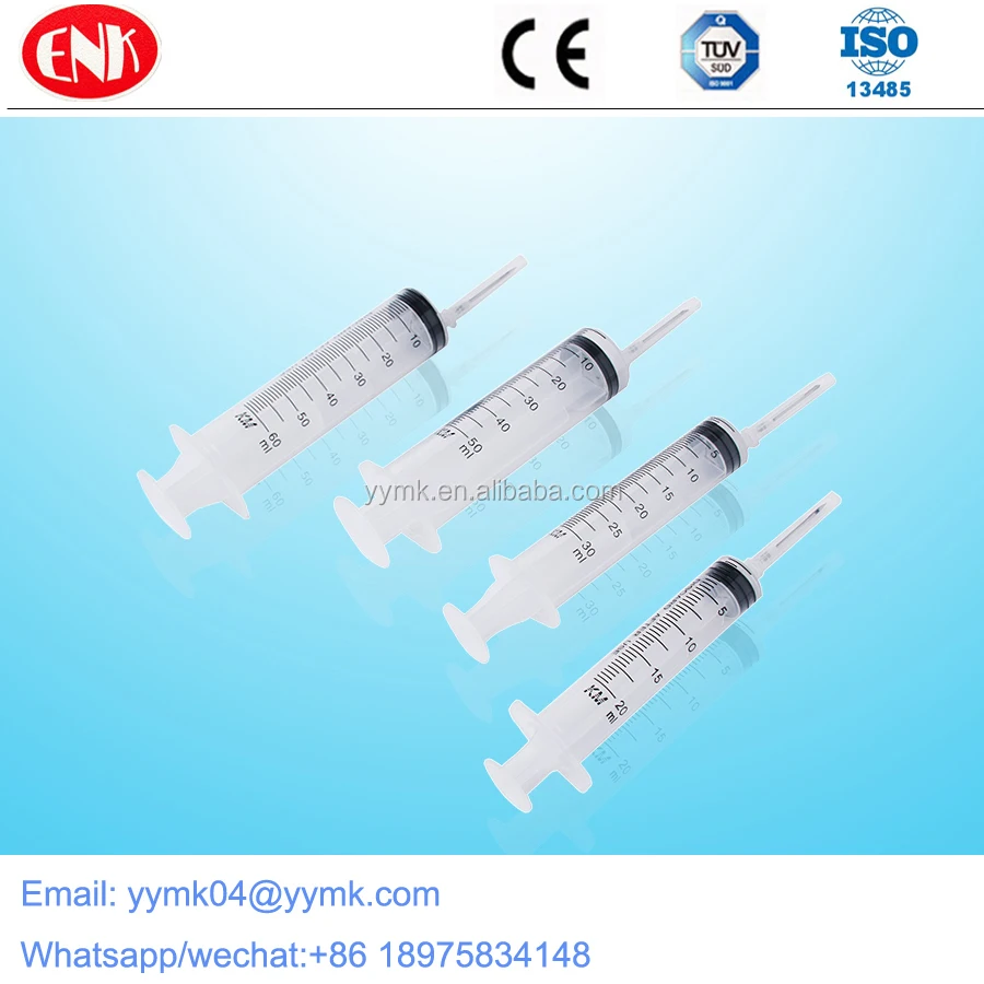 Одноразовый пластиковый наконечник шприца Luer Slip & Lock