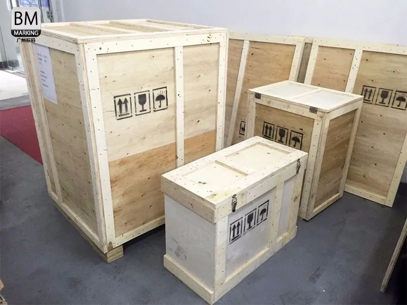 High speed co2 laser marking machine with CE for nonmetal wood leather