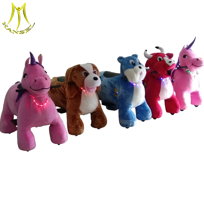 Hansel shopping mall children indoor rides games machine kids rides toy for rent