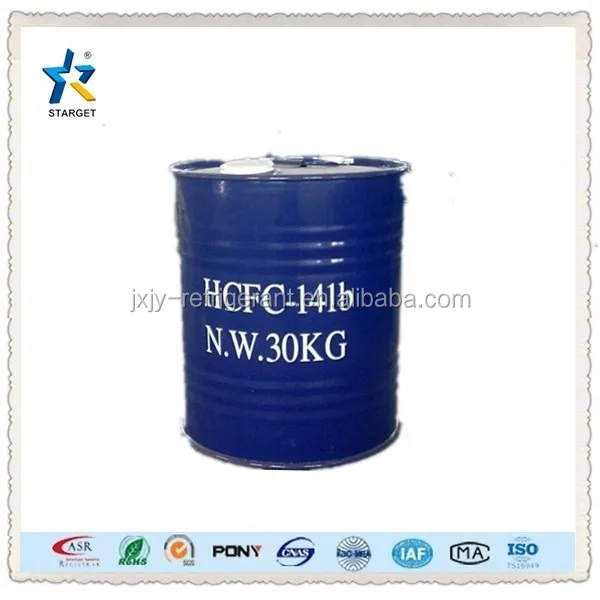
Wholesale price with high quality from China refrigerant gas R141b 