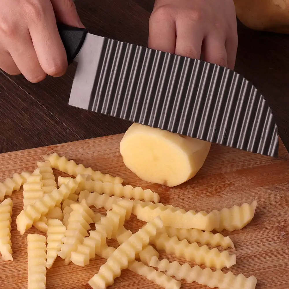 Crinkle Potato Slicer potato knife cutter