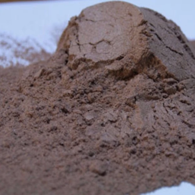 golden red expanded vermiculite powder