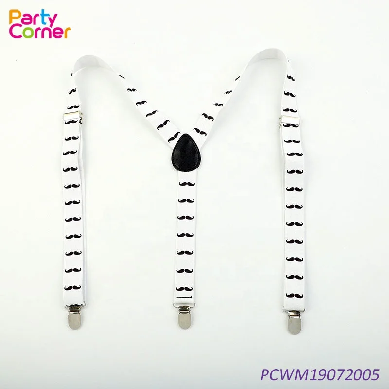 Регулируемые эластичные подтяжки с клипсой унисекс, мужские праздничные подтяжки на Хэллоуин, новые подтяжки с клипсой, Эластичные подтяжки для костюмированной вечеринки