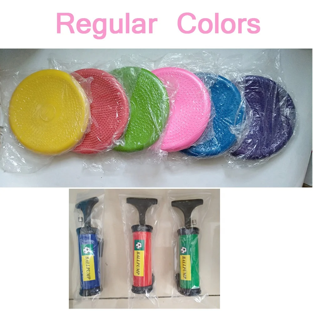 Inflatable Stability Balance Disc Wobble Air Cushion Pad Knee Ankle Yoga Board Fitness