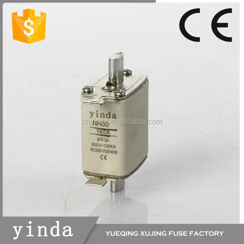 NT00 160A HRC Керамическая NH предохранитель