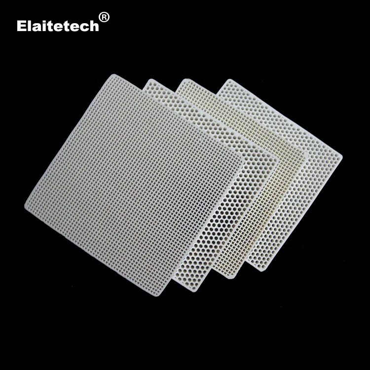 Extruded honeycomb ceramic foundry filter for molten metal filtration