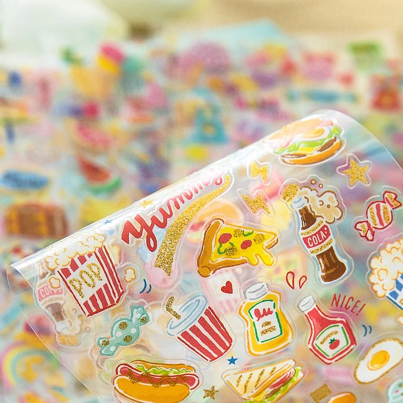 Высококачественный виниловый стикер на заказ с принтом