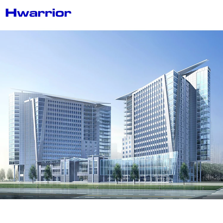 
Building Exterior Facade Glazing Architectural Glass Curtain Walls 