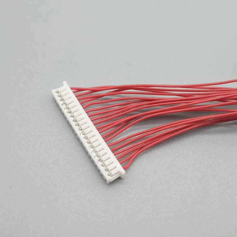 Male female molex wire to board 51021 1.25mm pitch jst gh connector 20pin cable wire to wire connector cable harness