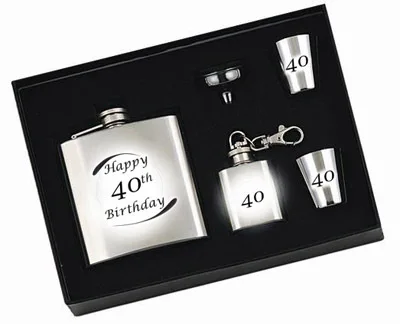 Premium Gift Stainless Steel 5oz 6oz 7oz 8oz Hip Flask For Men Or Women