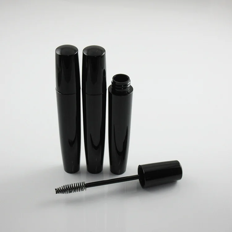 Free shippingMOQ 500pcs TM-M901 8ml black plastic mascara container makeup empty mascara tube