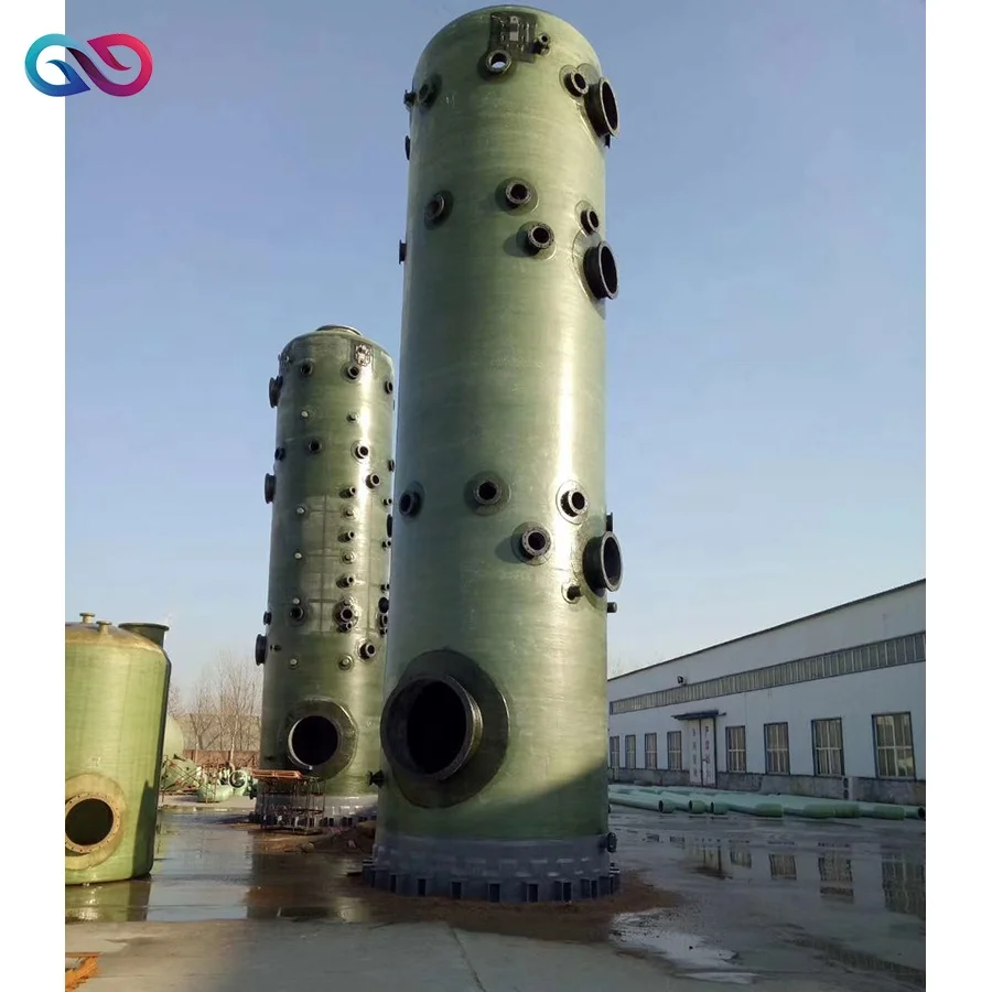 
 Газовые скрубберы, сухой скруббер, системы очистки хлора  