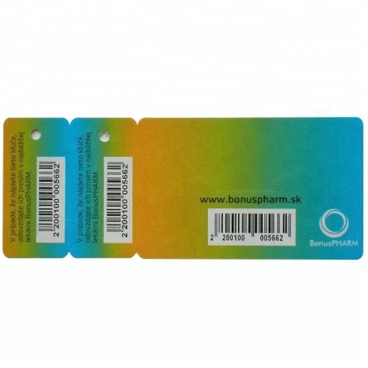 Wholesale printing membership PVC combo card