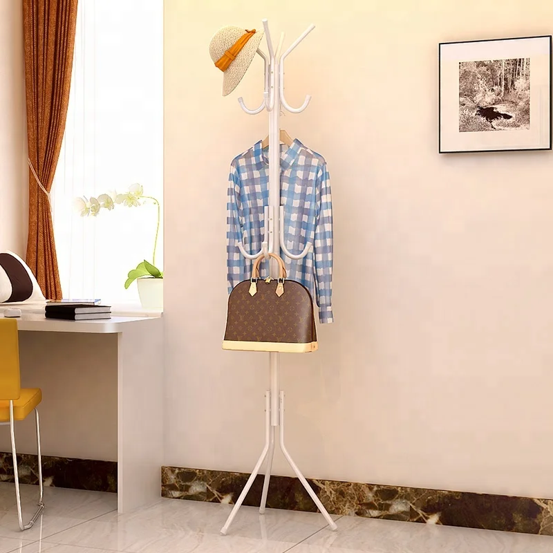 Modern fashion home metal hanger creative hanger vertical furniture multi-function art living room storage space coat rack