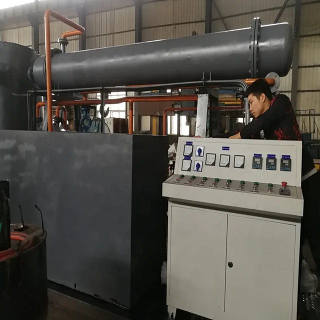 Scrap Rubber recycling with low price mini automatic waste plastic pyrolysis machine