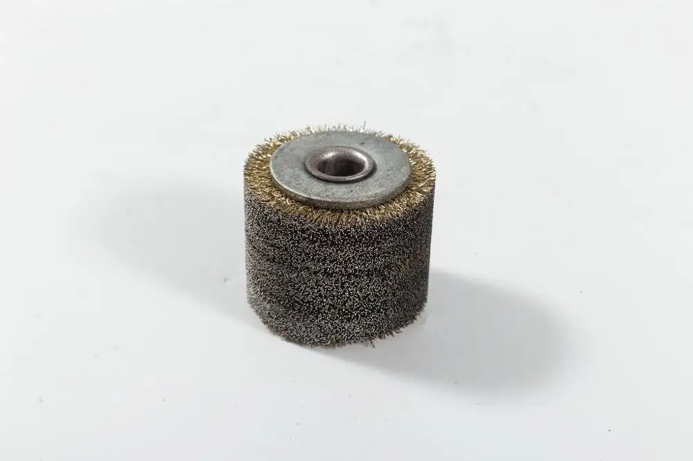 FMT  Deburring Cleaning Polishing  cylinder  industrial round wheel enamel-insulated wire brush