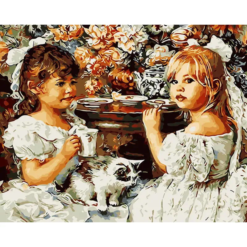 wholesale royaldream woman figure abstract art oil painting on canvas art wall hanging