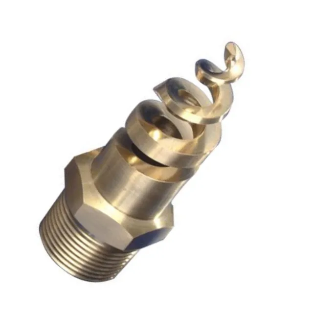 
custom good quality stainless steel spiral jet nozzle for garden spray parts 