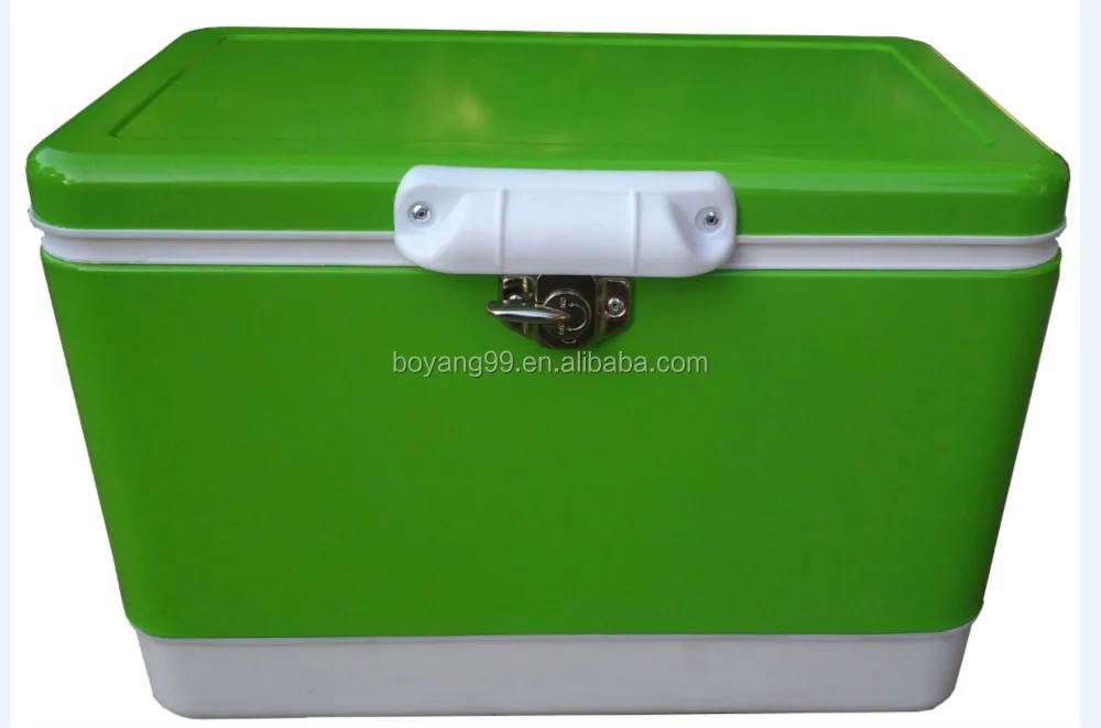 vintage corona metal ice cooler small cooler