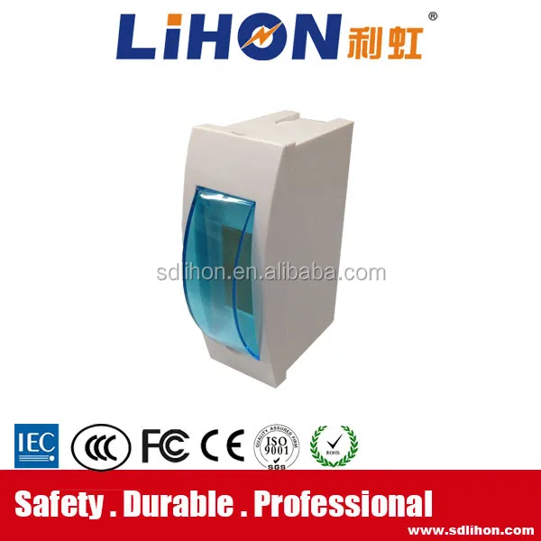 1 way mini plastic mcb box/ Circuit Breaker Box
