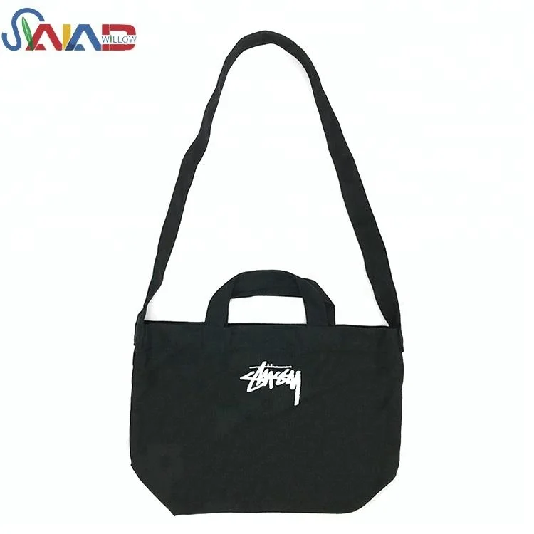 Холщовая сумка через плечо