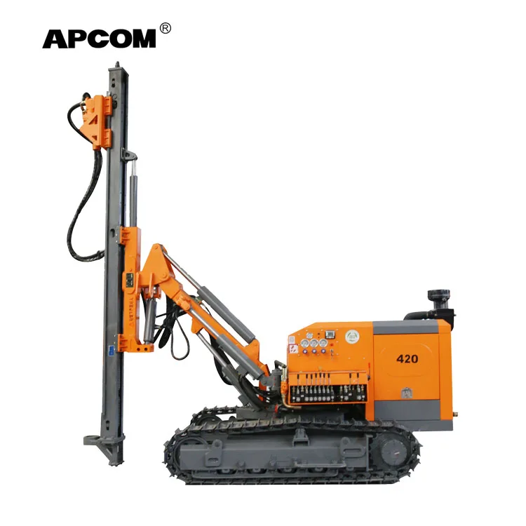 Diesel Blasting mine drilling rig rotary APCOM 380V Blasted Mining Drilling Rig Mine ZEGA kaishan bolter drill rig