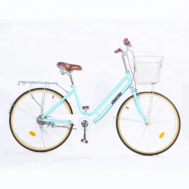 High quality steel frame single speed 26 inch city bike bicycle