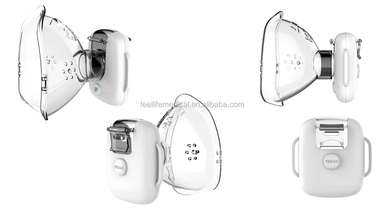 to prevent cross infection inhaler nebulizer budesonide atomizer device home health care automation Feellife medical nebulizer