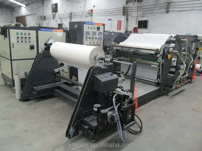 Hot melt tire adhesive sticker making machine coating machine