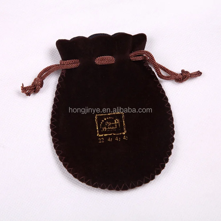 High quality velvet jewelry roll pouch mini jewelry pouch bag velvet jewelry bag for gift phone ornament bag