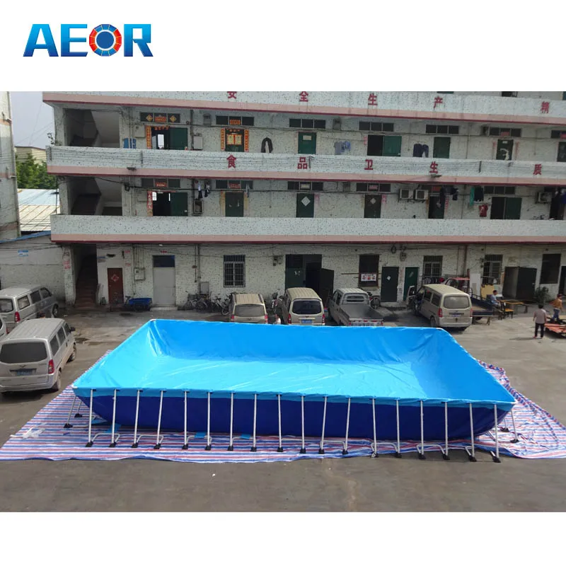 Портативный Прямоугольный надземный бассейн/наземный бассейн/бассейн для семьи