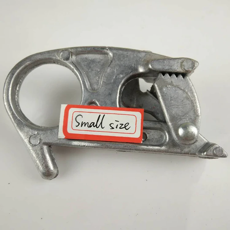 plastic aluminum material cow buffalo goat dry or stretch toggling machine use clamp clip