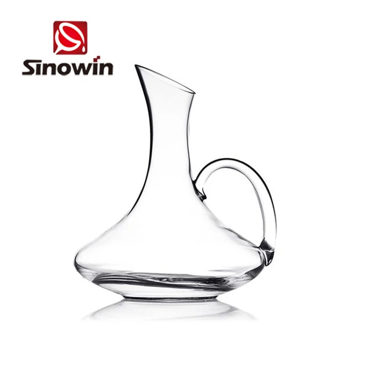Hot Sell Wine Decanter Set Hand-Blown Sturdy 100% Lead Glass Aerator Decanter