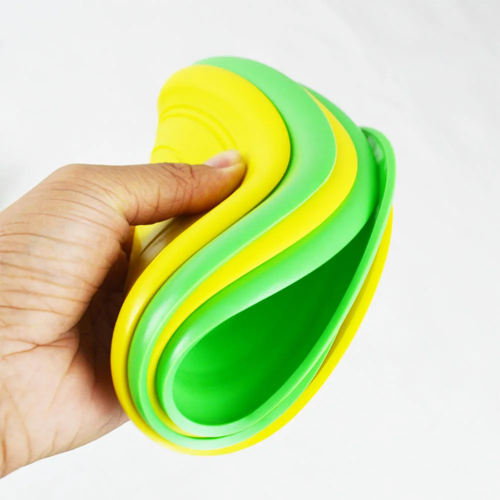 
Wholesale OEM Manufacturer Customized Promotional Gifts Silicone Frisby for Pet Toy 