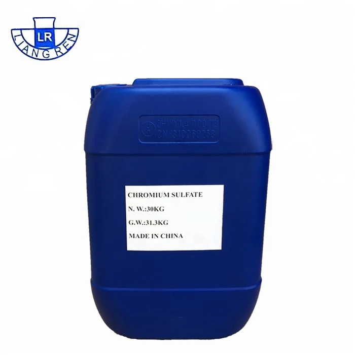 Factory direct sale 50% chrome sulfate solution potassium chromium sulfate Used in printing and dyeing industry