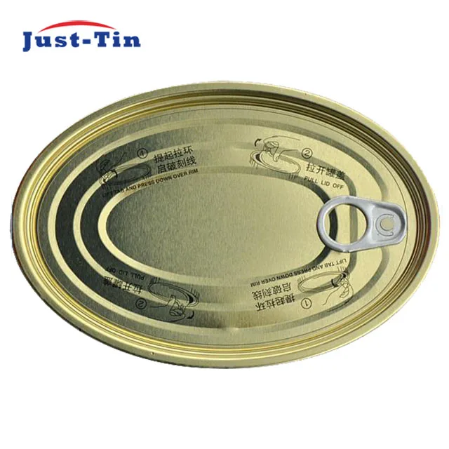 Y307 83.3mm 2014 tinplate easy open end/lid/can lids for sale