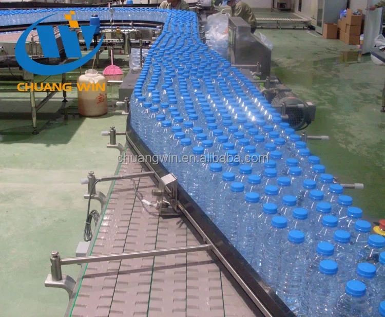 Newest customized automatic beverage bottle belt conveyor/conveyor system