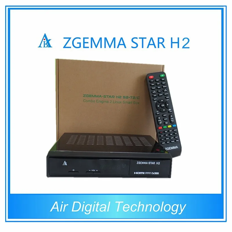 zgemma star h2 combo dvb-s2 dvb-t2 satellite receiver cable set top box price zgemma h2 stock