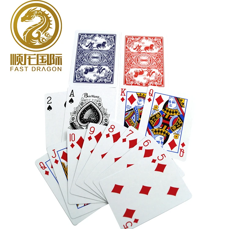 Waterproof Playing Cards Board Card Games Poker Cards Casino Poker