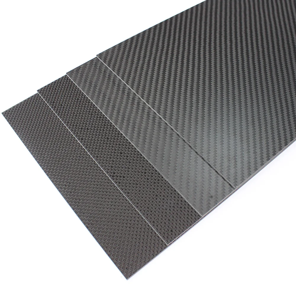 carbon fibre 3mm plate 3k twill weave for rc helicopter quadcopter multicopter
