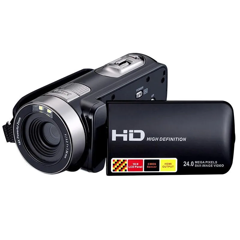Best Selling Digital Video Camera Full HD 1080P 3'Screen 16X Digital Zoom 24 Mega Pixels Digital Video Camera With Night Vision