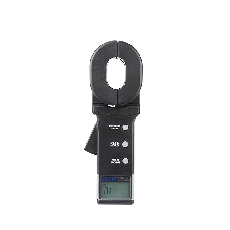 Индивидуальный Тестер Утечки тока ETCR2000 0,010-1000, заземляющий токоизмеритель сопротивления заземления